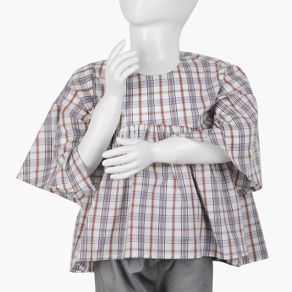 Girls Top - White, Girls Tops, Chase Value, Chase Value