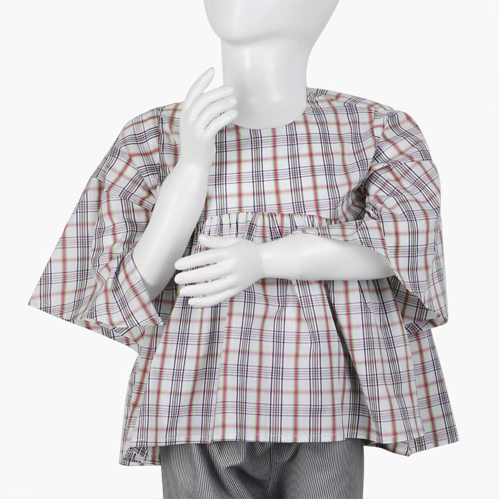Girls Top - White, Girls Tops, Chase Value, Chase Value