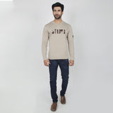 Eminent Men's Round Neck Full Sleeves T-Shirt - Grey, Men's T-Shirts & Polos, Eminent, Chase Value