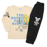 Boys Full Sleeves Trouser Suit - Cream, Boys Sets & Suits, Chase Value, Chase Value