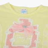 Girls Half Sleeves Suit - Yellow, Girls Suits, Chase Value, Chase Value