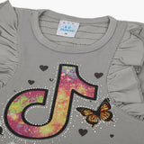 Girls Half Sleeves Suit - Grey, Girls Suits, Chase Value, Chase Value
