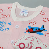 Newborn Boys Half Sleeves Suit - Light Pink, Newborn Boys Sets & Suits, Chase Value, Chase Value