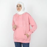 Women's Full Sleeves Hoodie Jacket - Pink, Women Sweatshirts & Hoodies, Chase Value, Chase Value