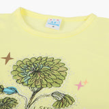 Girls Half Sleeves Suit - Yellow, Girls Suits, Chase Value, Chase Value