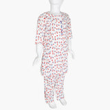 Girls Printed Shalwarsuit - White, Girls Shalwar Kameez, Chase Value, Chase Value