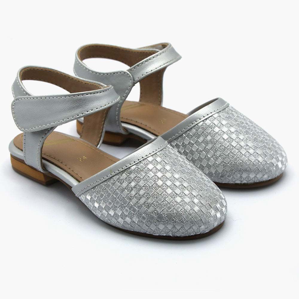 Girls Banto Sandal - Silver, Girls Sandals, Chase Value, Chase Value