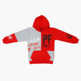 Boys Hoodie T-Shirt - Red, Boys Hoodies & Sweat Shirts, Chase Value, Chase Value
