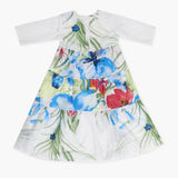 Girls Printed Frock Half Sleeves - Multi Color, Girls Frocks, Chase Value, Chase Value