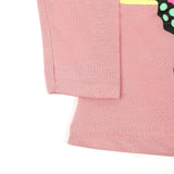 Girls Full Sleeves T-Shirt - Tea Pink, Girls T-Shirts, Chase Value, Chase Value