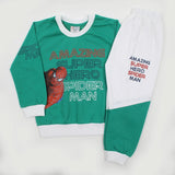 Boys Round Neck Non Lycra Terry Suit - Green, Boys Sets & Suits, Chase Value, Chase Value