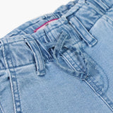 Eminent Girls Denim Trouser - Ice Blue, Girls Shorts Skirts, Eminent, Chase Value