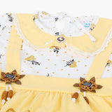 Girls Half Sleeves Suit - Yellow, Girls Suits, Chase Value, Chase Value