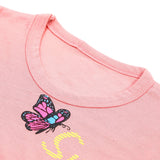 Girls Full Sleeves T-Shirt - Tea Pink, Girls T-Shirts, Chase Value, Chase Value
