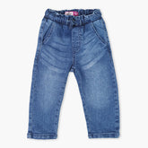 Eminent Girls Denim Trouser - Mid Blue, Girls Shorts Skirts, Eminent, Chase Value