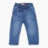 Eminent Girls Denim Trouser - Mid Blue, Girls Shorts Skirts, Eminent, Chase Value