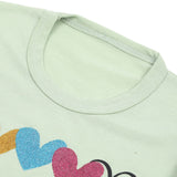 Girls Full Sleeves T-Shirt - Light Green, Girls T-Shirts, Chase Value, Chase Value