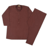Boys Fancy Shalwar suit - Dark Brown, Boys Shalwar Kameez, Chase Value, Chase Value
