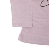 Girls Full Sleeves T-Shirt - Light Purple, Girls T-Shirts, Chase Value, Chase Value