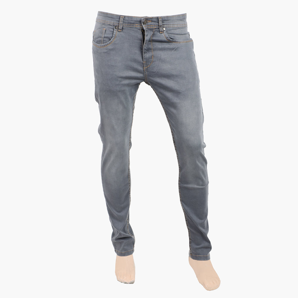 Men's Stretch Denim Pant - Grey, Men's Casual Pants & Jeans, Chase Value, Chase Value