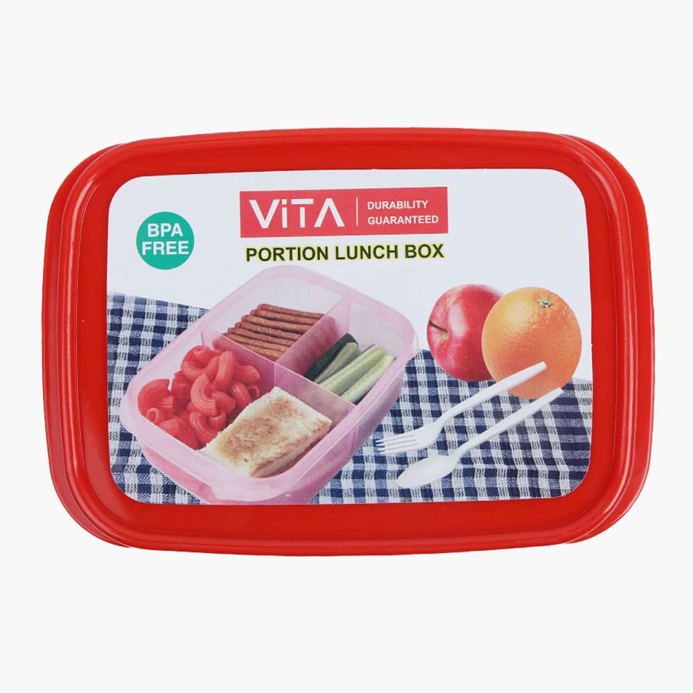 Jumbo Lunch Box - Red, Tiffin Boxes & Bottles, Chase Value, Chase Value