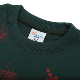 Boys Full Sleeves Sweat Shirt - Green, Boys Hoodies & Sweat Shirts, Chase Value, Chase Value
