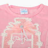 Girls Half Sleeves Suit - Baby Pink, Girls Suits, Chase Value, Chase Value