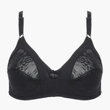 Women's Cotton Half Net Bra - Black, Women Bras, Chase Value, Chase Value