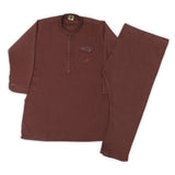 Boys Fancy Shalwar suit - Dark Brown, Boys Shalwar Kameez, Chase Value, Chase Value