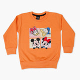 Girls Sweat Shirt - Orange, Girls T-Shirts, Chase Value, Chase Value