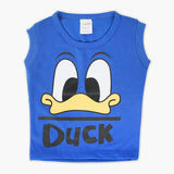 Newborn Boys Sando - Royal Blue, Newborn Boys Shirts & T-Shirts, Chase Value, Chase Value