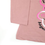 Girls Full Sleeves T-Shirt - Tea Pink, Girls T-Shirts, Chase Value, Chase Value