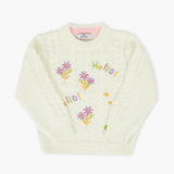 Eminent Girls Sweater - White, Girls Sweaters, Eminent, Chase Value