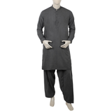 Men's Fancy Shalwar Suit - Black, Men's Shalwar Kameez, Chase Value, Chase Value