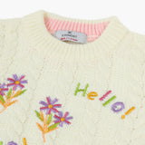 Eminent Girls Sweater - White, Girls Sweaters, Eminent, Chase Value