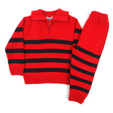Eminent Boys Full Sleeves Sweater Suit - Dark Red, Boys Sets & Suits, Eminent, Chase Value