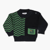 Eminent Newborn Boys Sweater - Navy & Green, Newborn Boys Winterwear, Eminent, Chase Value
