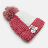 Kids Woollen Cap - Dark Pink, Boys Caps & Hats, Chase Value, Chase Value