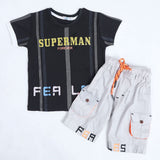 Boys Half Sleeves Suit - Black, Boys Sets & Suits, Chase Value, Chase Value