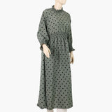 Women's Western Long Maxi - Dark Green, Women T-Shirts & Tops, Chase Value, Chase Value