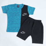 Boys Half Sleeves Suit - Blue, Boys Sets & Suits, Chase Value, Chase Value
