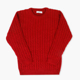 Eminent Boys Crew Neck Sweater - Red, Boys Sweaters, Eminent, Chase Value