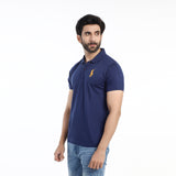 Valuable Men's Half Sleeves Polo T-Shirt - Navy Blue, Men's T-Shirts & Polos, Chase Value, Chase Value