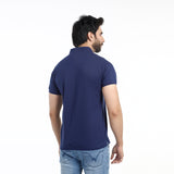 Valuable Men's Half Sleeves Polo T-Shirt - Navy Blue, Men's T-Shirts & Polos, Chase Value, Chase Value