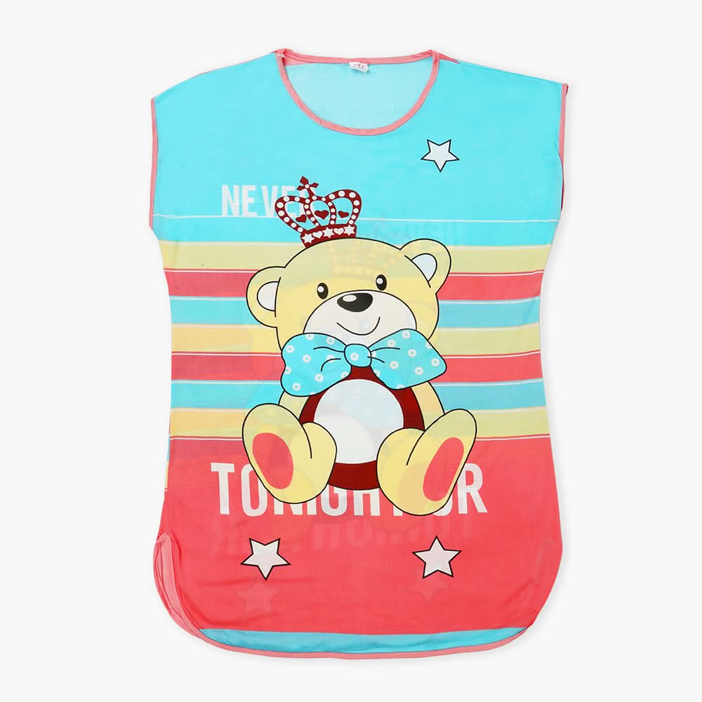 Women's Long Nighty T-Shirt - Lemon, Women Night Suit, Chase Value, Chase Value