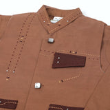Newborn Boys Shalwar Suits Waistcoat - Brown, Newborn Boys Shalwar Suits, Chase Value, Chase Value