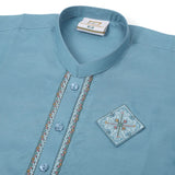 Boys Shalwar suit - Steel Blue, Boys Shalwar Kameez, Chase Value, Chase Value
