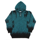Eminent Boys Full Sleeve Sweater - Turquoise & Black, Boys Sweaters, Eminent, Chase Value