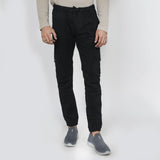 Men's Cotton Cargo Pant - Black, Men's Casual Pants & Jeans, Chase Value, Chase Value