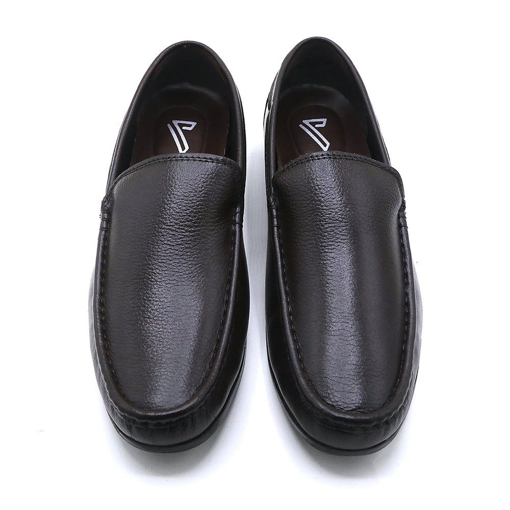 Valuable Classic Casual Loafer Shoes D-1020/M322 - Brown, Men's Casual Shoes, Chase Value, Chase Value